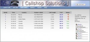 Call Shop solution using our Hosted VoIP Switching and Billing platform, without installing Software